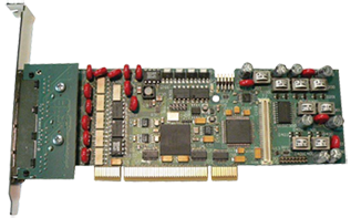 266L002 PCI / PCIe HMP 2/4-Wire E&M Board