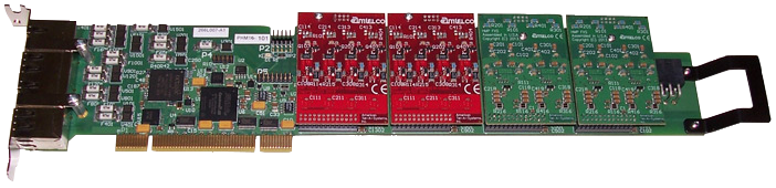 266L007 PCI/PCIe HMP Modular Line Interface Board